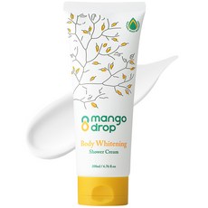 mango drop 沖洗式亮白乳液 芒果香, 200ml, 1條