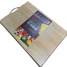 名仕 天然竹木切菜板, 木色, 1個