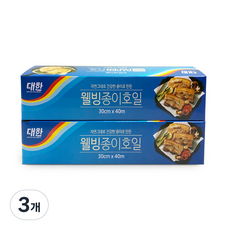 大韓 Well-being 烘焙紙, 40m, 2入, 3個