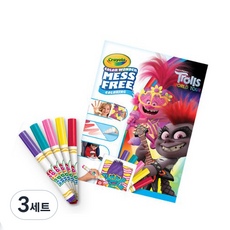 Crayola Mesprit Troll 彩色釘刀, 5 種顏色, 3組