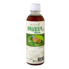 하동권여사 황매실발효액, 350ml, 1개