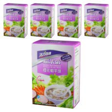 活力百匯 沖泡粥品 櫻花蝦芋頭糙米粥 葷 6包, 40g, 5盒