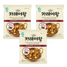 카레여왕 부드러운 버터맛, 108g, 3개