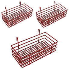 大長型籃掛架, 顏色隨機, 3個