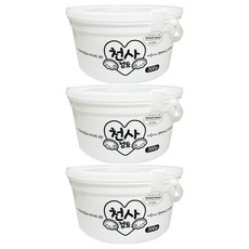 도너랜드 천사점토 벌크 300g, 3개, 흰색