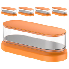 超聲波眼鏡/飾品清洗機 進階款 5個 橘色