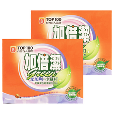加倍潔 尤加利+小蘇打防蟎潔白超濃縮洗衣粉, 1.5kg, 2盒