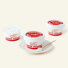 밀키요 시그니처 그릭요거트, 100g, 3개