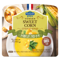 폰타나 스위트콘 크림 전자레인지용 수프, 180g, 1개