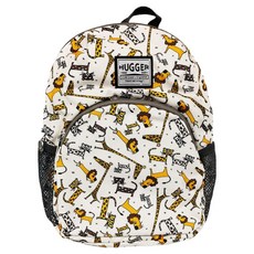 HUGGER 幼童背包, 容量適中 輕量防潑水 尼龍布 YKK拉鍊 耐用度極佳 適合3~7歲, 馬達加斯加, 13*24*30cm