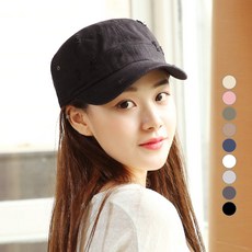 Westmove 男女通用 軍人 復古水洗 棒球帽