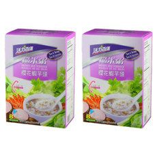 活力百匯 沖泡粥品 櫻花蝦芋頭糙米粥 葷 6包, 40g, 2盒