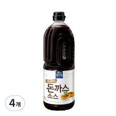 면사랑 부어먹는 경양식 돈까스소스, 4개, 1.8L
