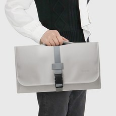 With 人造皮革 旅行用 Dyson 直髮夾 吹風機 Airwrap 可折疊 折疊 收納包, 灰色, 1個