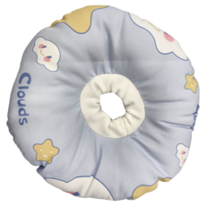 伊莉莎白圈太陽花 防舔圈, 藍色雲朵(S), 貓咪狗狗適用, 1個