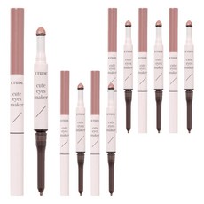 에뛰드 애교살 메이커 라이너 0.1g + 글리터 0.5g 세트, 샴페인누드, 6개