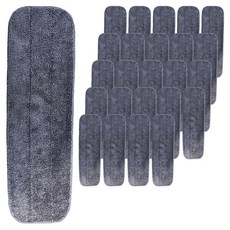 World Clean 超細纖維環狀拖布墊 灰色, 25個