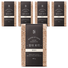 절대미각 찰현미, 400g, 5개