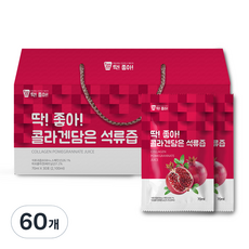 딱좋아 콜라겐담은 석류즙, 70ml, 60개