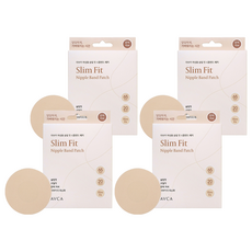 AVCA 女性圓形胸貼 膚色 65mm, 4個