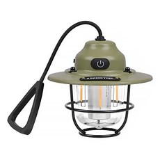 WellHike 玩客 松果型 可懸掛充電式 LED燈 160 x 95 x 105mm 140g, 軍綠色, 1個