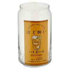 sun art 罐形玻璃杯 中度醉酒高脚杯 san3882-4, 透明, 1入