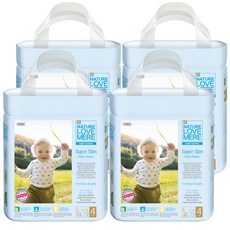 NATURE LOVE MERE 超薄褲型尿布男女通用, 88張, 4階段