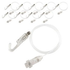 파스텔라운지 클래식 와이어 원터치 액자걸이 부속 천정용, 투명, 10개