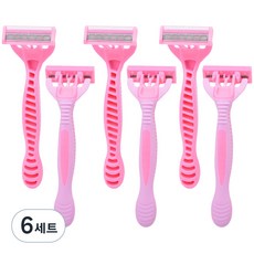 공감피크 5중날 여성용 일회용 면도기, 18개, 2개입