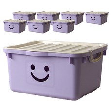 보노하우스 국내 제조 모던 초대형 해피박스, 바이올렛, 8개