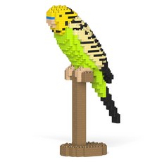 JEKCA 虎皮鸚鵡積木, 綠色