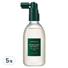 아로마티카 로즈마리 액티브 브이 안티 헤어로스 토닉, 100ml, 5개