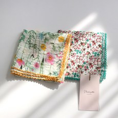 Vavisoo 融化花朵手帕圍巾