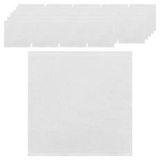 松月毛巾 酒店手巾 30 厘米, 30個, 白色