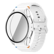 IAMPANDA Galaxy Watch 全包覆矽膠保護殼, 1個, 透明