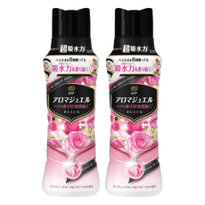 Lenor 蘭諾 日本原裝進口 衣物芳香豆 古典玫瑰花香, 420ml, 2瓶