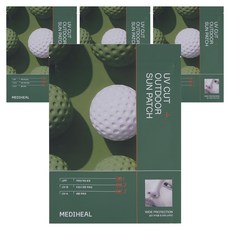 메디힐 유브이 컷 아웃도어 와이드 프로텍션 선 패치 2p, 4개입, 4개