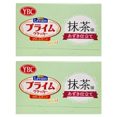 YBC Levain 抹茶蛋糕風味夾心餅乾 2包, 56g, 2盒