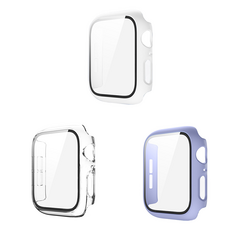 Watch Watch 全PC手錶保護殼 40mm 3入, 透明, 白色, 紫色