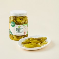 키친콤마 저당 샐러리 피클, 460g, 1개