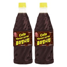 오쉐프 콜라향시럽, 1kg, 2개