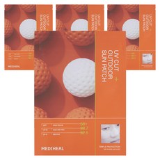 메디힐 유브이 컷 아웃도어 트리플 프로텍션 선 패치 3종 x 4p 세트 UPF50+, 5g, 4개