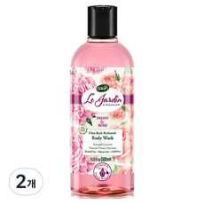 dalan 達欖 Le Jardin 沐浴乳 牡丹與玫瑰, 500ml, 2個
