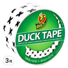 덕테이프 디자인 테이프 브러쉬드 엑스, 3개