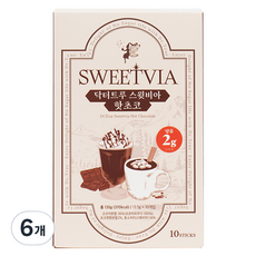 스윗비아 닥터트루 핫초코분말, 13.5g, 10개입, 6개