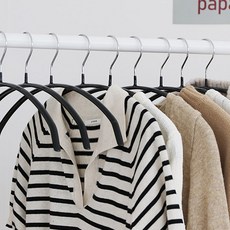 Nature Living 防滑毛衣衣架, 黑色, 20入