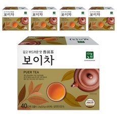 다농원 보이차, 600mg, 40개입, 5개