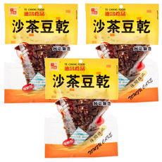 德昌 沙茶珍味豆乾, 115g, 3包