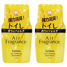 KOKUBO 小久保 長效型室內浴廁除臭去味 空氣芳香劑 檸檬香味 200ml, 2瓶