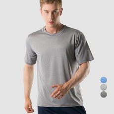 ARMEDES 男款素色彈力圓領短袖T恤 AR194